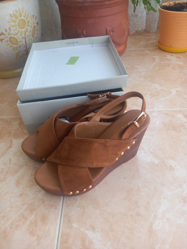 Zapatos sandalias marrones