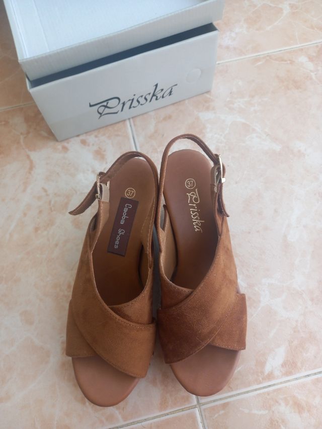 Zapatos sandalias marrones