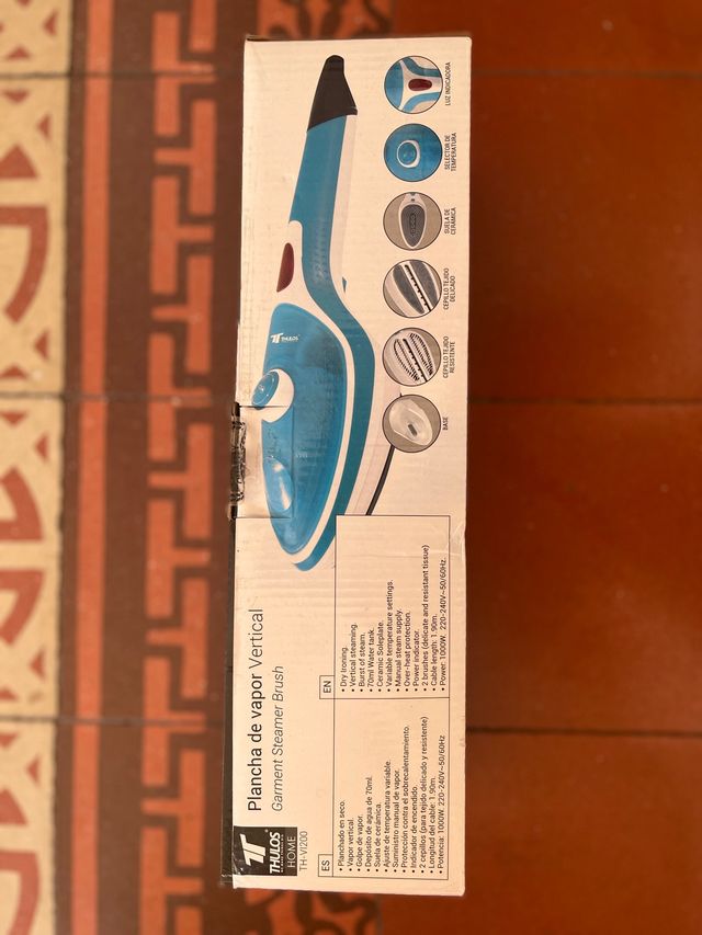 Plancha Vapor Vertical Thulos Home