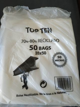 Bolsas plasticas
