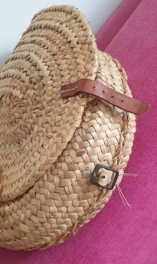 Bolso zurrón hecho a mano 