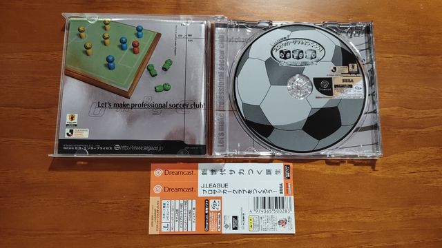 J league pro Soccer Club Dreamcast