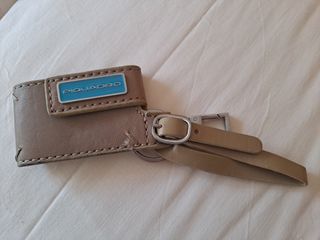 Piquadro branded suitcase tag / keyring 