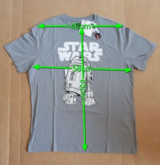 Camiseta R2 D2 Star wars. Cortefiel.