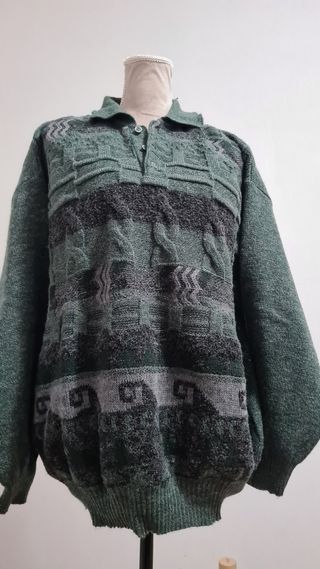 maglione polo vintage tg L