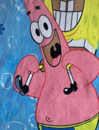 Manta infantil Bob Sponja