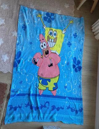 Manta infantil Bob Sponja