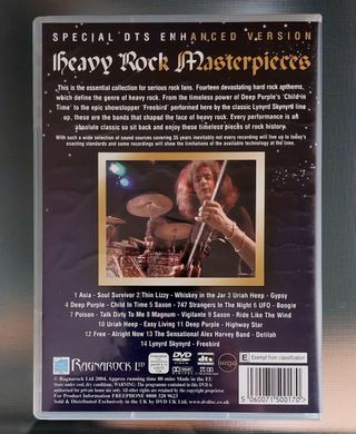 Heavy Rock Masterpices DVD .