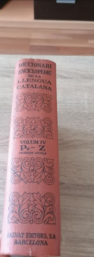Diccionari Catalá Volumen IV. P-Z