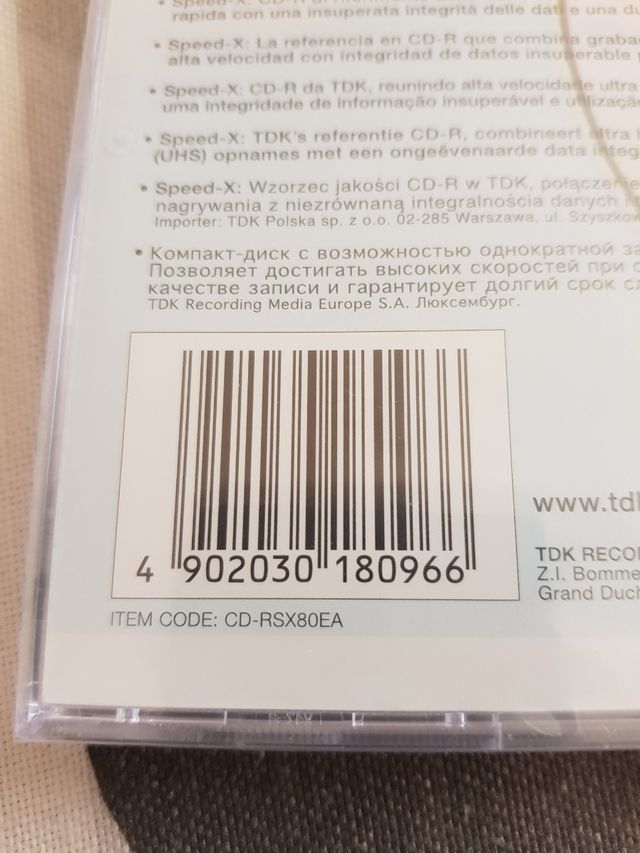 TDK CD-R 80 recordable