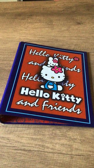 Raccoglitore cartellina scolastica hello Kitty