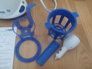 Calientabiberones Warmy Miniland y adaptador coche