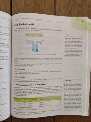 Libro de texto Química 2⁰ bachillerato