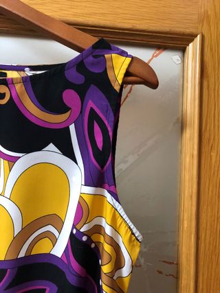 Blusón de mangas desiguales ideal T. L/M