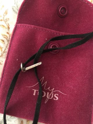 Tous lingote plata con cordon