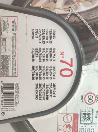 Cadenas para la Nieve