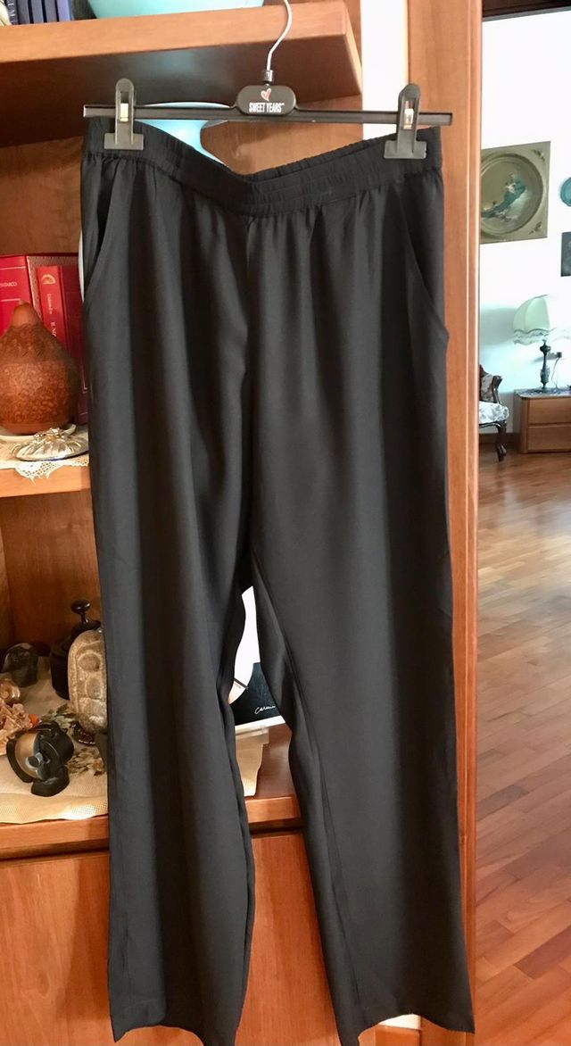 Pantaloni neri Twin Set