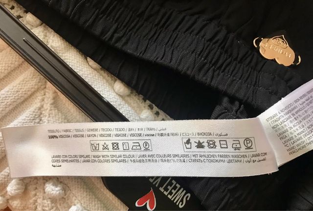 Pantaloni neri Twin Set