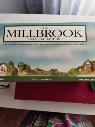 Maqueta, modelo. The Village Green