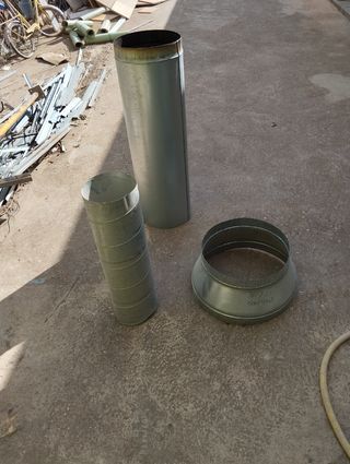 Tubos chapa helicoidales