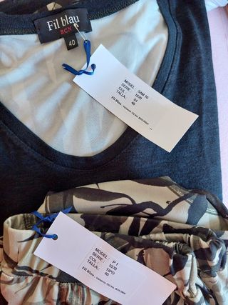 Camiseta y pantalón sin estrenar