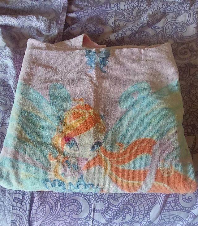 Poncho accappatoio bimba