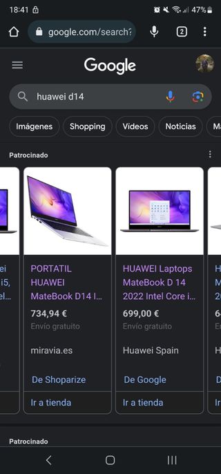 Super Oferta Portatil Huawei D14 Oferta Solo hoy