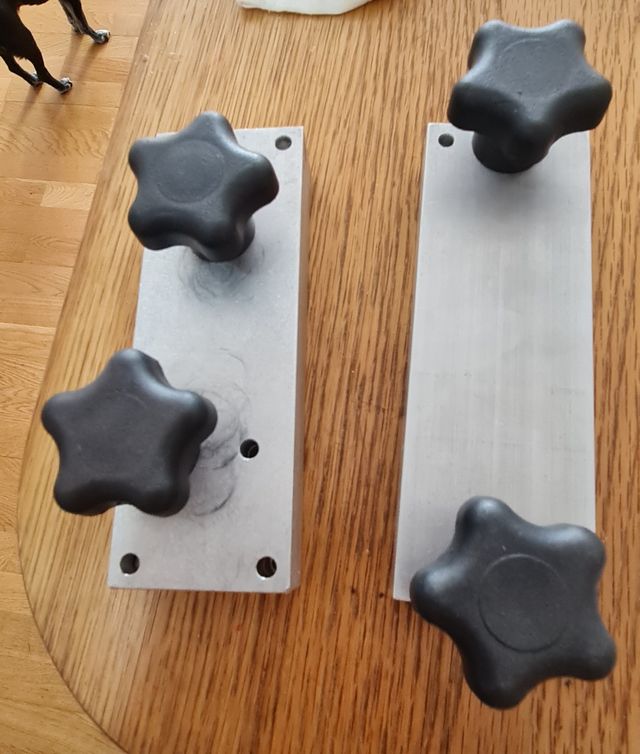 Molde aluminio pesca