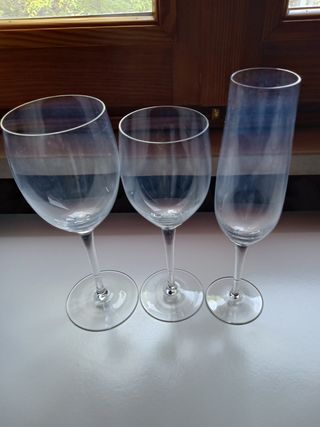 Servizio bicchieri cristallo completo