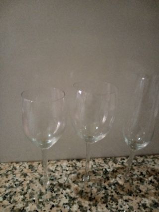 10 flute in cristallo 
