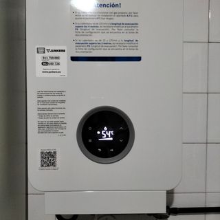 Calentador agua gas natural