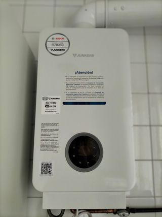 Calentador agua gas natural