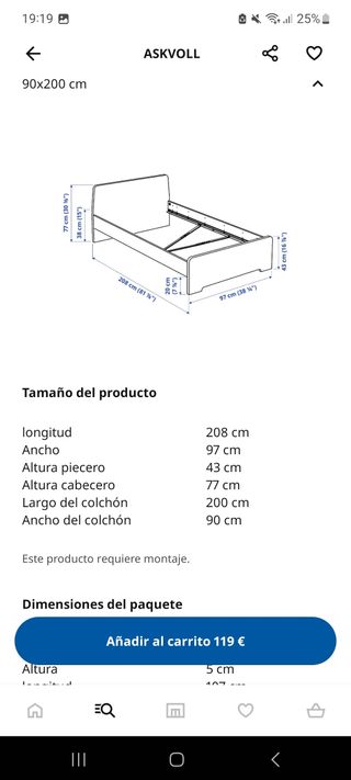CAMA IKEA