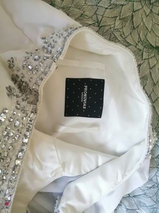 Vestido novia corto Pronovias 
