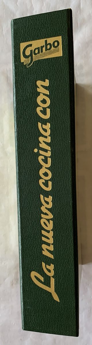 Libro Recetas Recetario Cocina Garbo Años 80