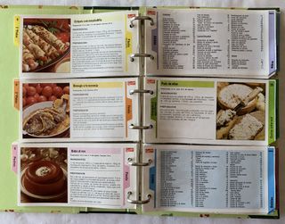 Libro Recetas Recetario Cocina Garbo Años 80