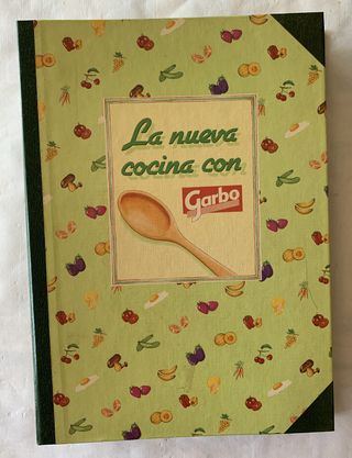 Libro Recetas Recetario Cocina Garbo Años 80