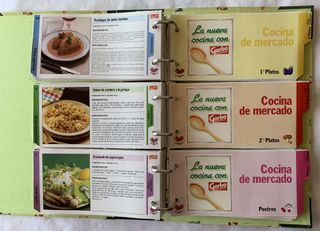 Libro Recetas Recetario Cocina Garbo Años 80