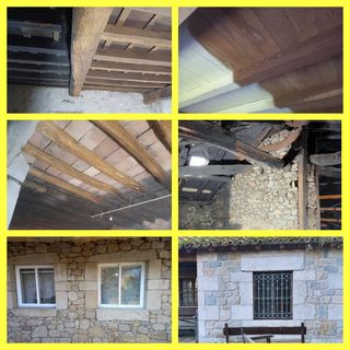 Vigas tablas chorro arena