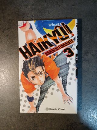 HAIKYU!! manga (Vol 1, 2, 3)