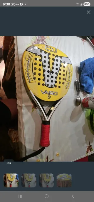2 Palas de padel usadas