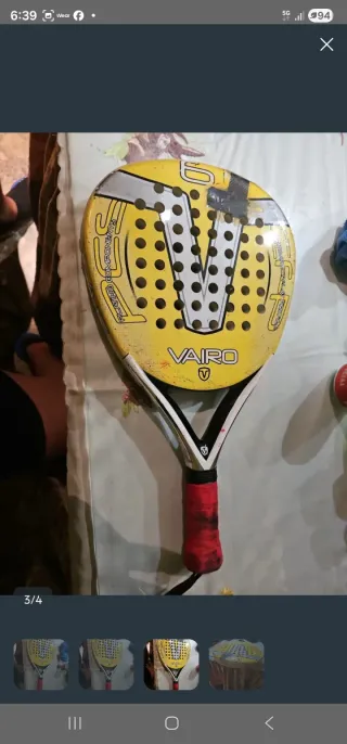 2 Palas de padel usadas