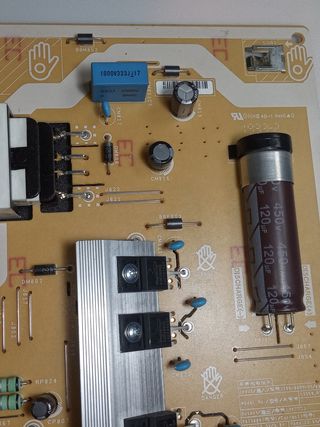 Samsung ue55RU8005 fuente alimentacion