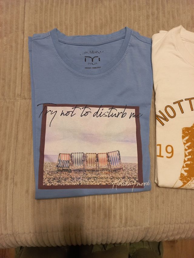 lote camisetas varias chico 14-16 años