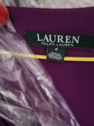 Vestido fiesta Ralph Lauren