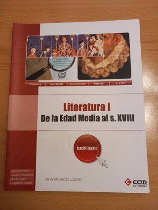 Libro de literatura