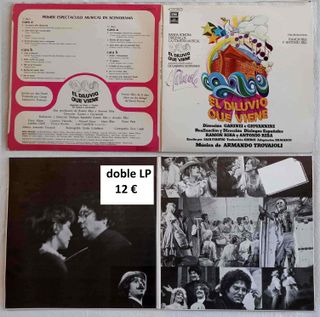 MUSICALES Y BANDAS SONORAS DE PELICULAS - 11 LPs