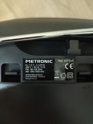 RADIO CASSETTE CD