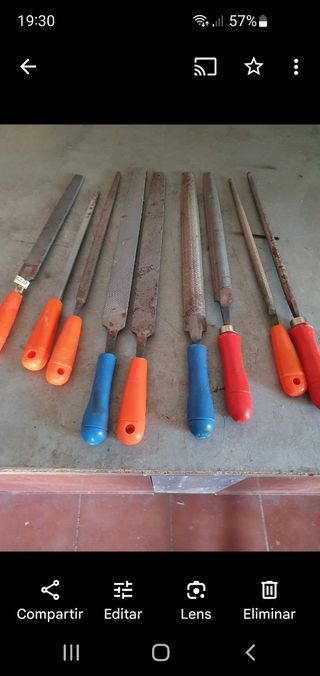 Limas para metalnuevas