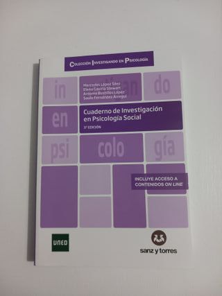 Libro UNED psicología a estrenar